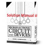Solution Manual Microelectronic Circuit and Devices by Mark N. Horenstein 2nd Edition Pearson Publication pdf