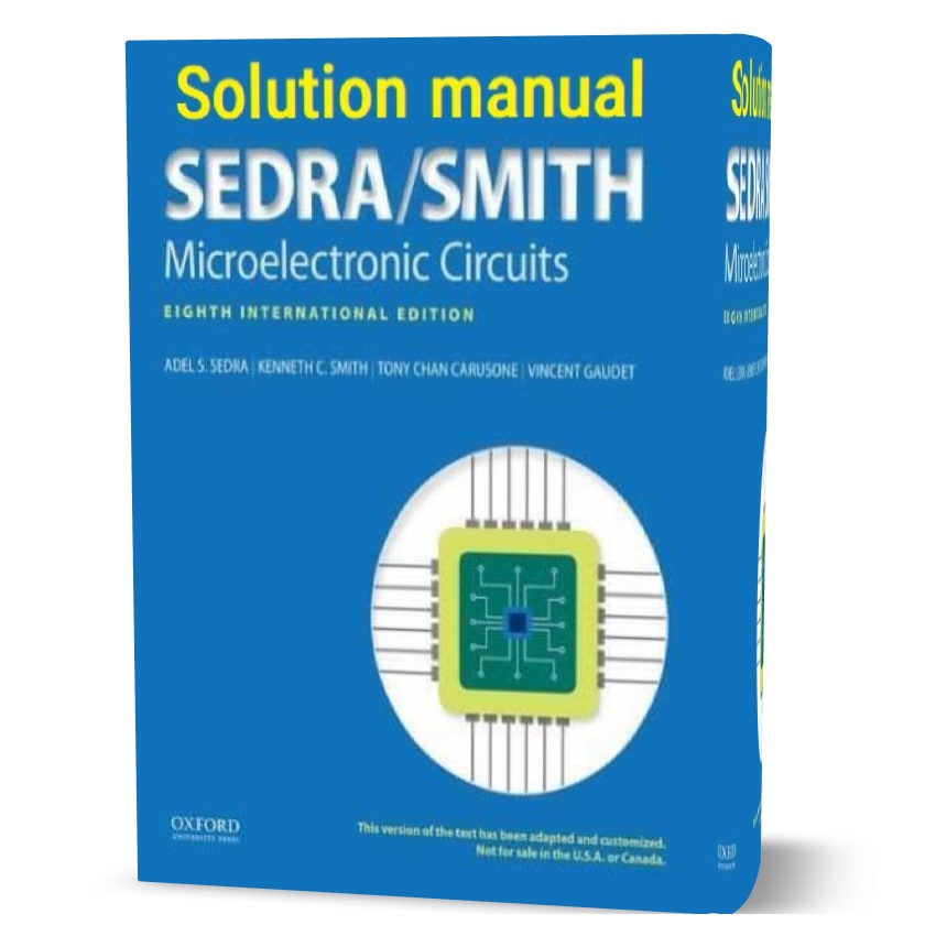 Sedra Smith microelectronic circuits 8th edition solutions manual pdf