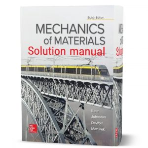 Download free Mechanics of materials 8th edition Beer Johnston Dewolf Mazurek all chapter solutions manual pdf | solution