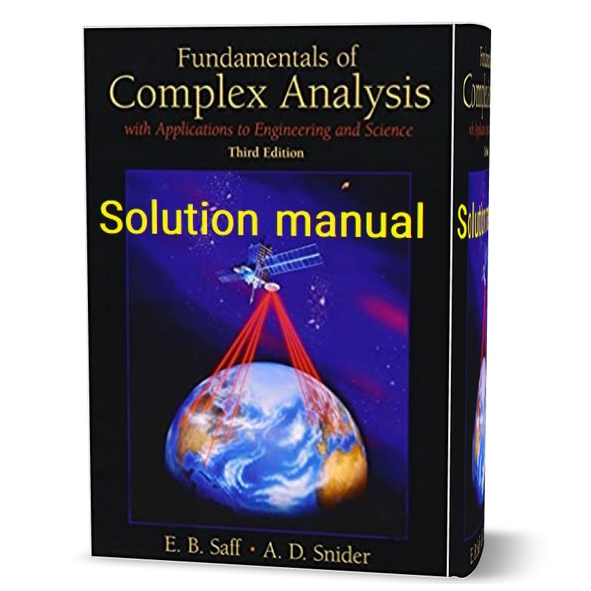 Fundamentals Of Complex Analysis With Applications To Engineering And ...