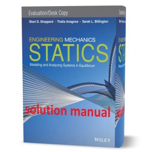 download free Engineering mechanics statics modeling and analyzing systems in equilibrium Sheri D. Sheppard solution manual pdf