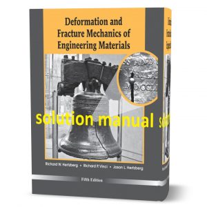 download free Deformation and fracture mechanics of engineering materials 5th edition Hertzberg solution manual & answer pdf